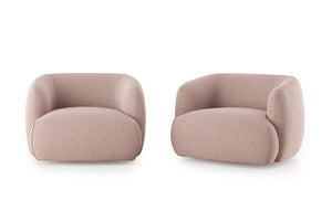   Upholstered Barrel Armchair | Oroa.com