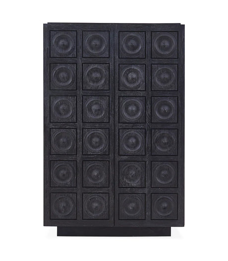   Mindi Wood Circles Cabinet | Oroa.com