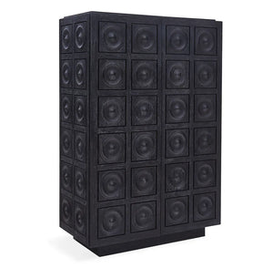   Mindi Wood Circles Cabinet | Oroa.com