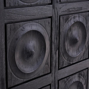   Mindi Wood Circles Cabinet | Oroa.com