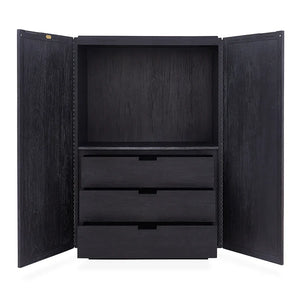   Mindi Wood Circles Cabinet | Oroa.com