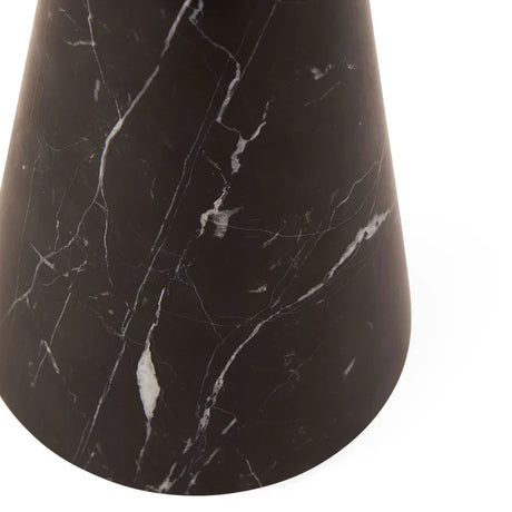   Conical Black Marble Table Lamp | Oroa.com