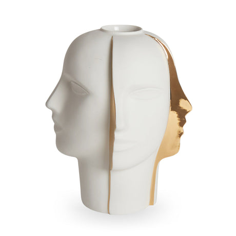   Half Visage Porcelain Vase | Oroa.com