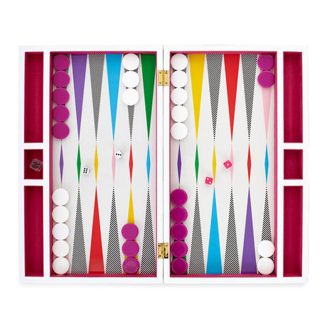   Multi-Colored Backgammon Set | Oroa.com