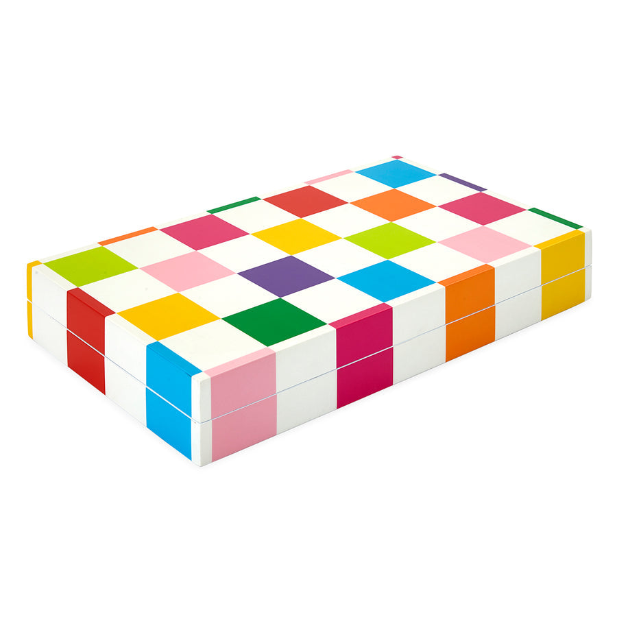   Multi-Colored Backgammon Set | Oroa.com