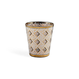   Gold Accent Glassware Set (4) | Oroa.com