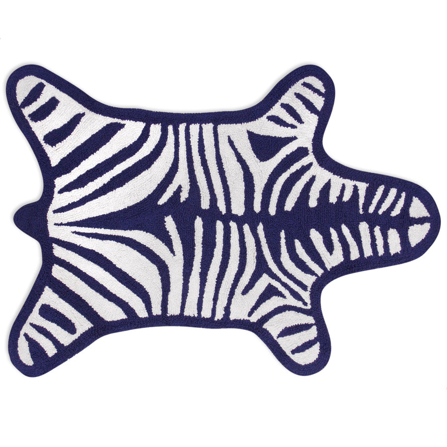   Stripes Cotton Reversible Bath Mat | Oroa.com