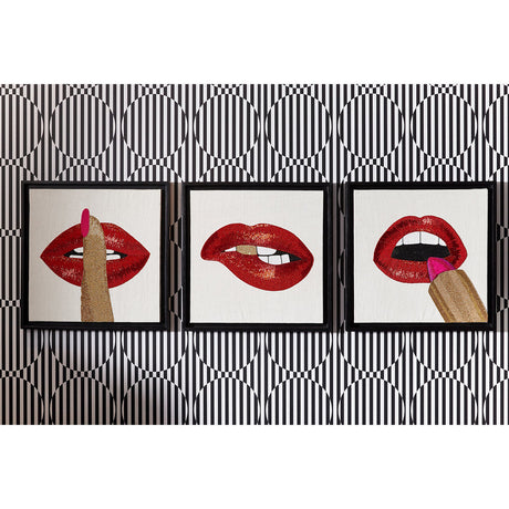   Lips Beaded Art | Oroa.com