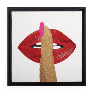   Lips Beaded Art | Oroa.com
