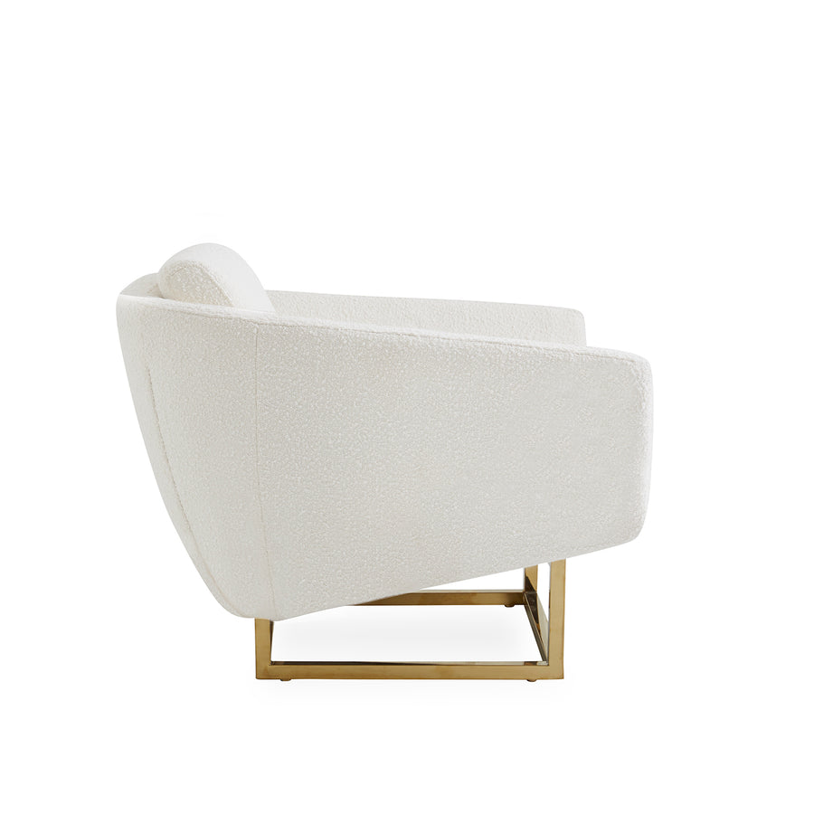   Brass Base Settee | Oroa.com