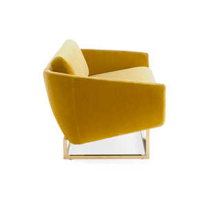  Brass Base Settee | Oroa.com