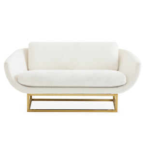   Brass Base Settee | Oroa.com