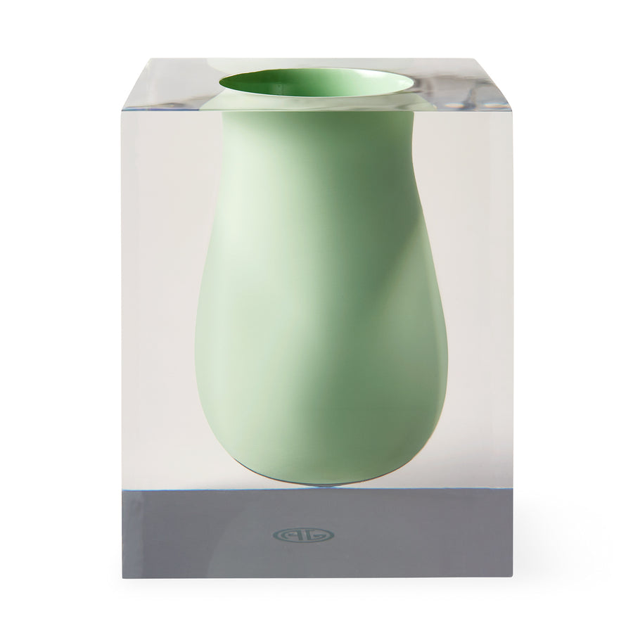   Acrylic Cube Scoop Vase | Oroa.com