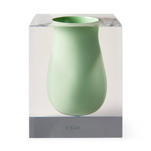   Acrylic Cube Scoop Vase | Oroa.com