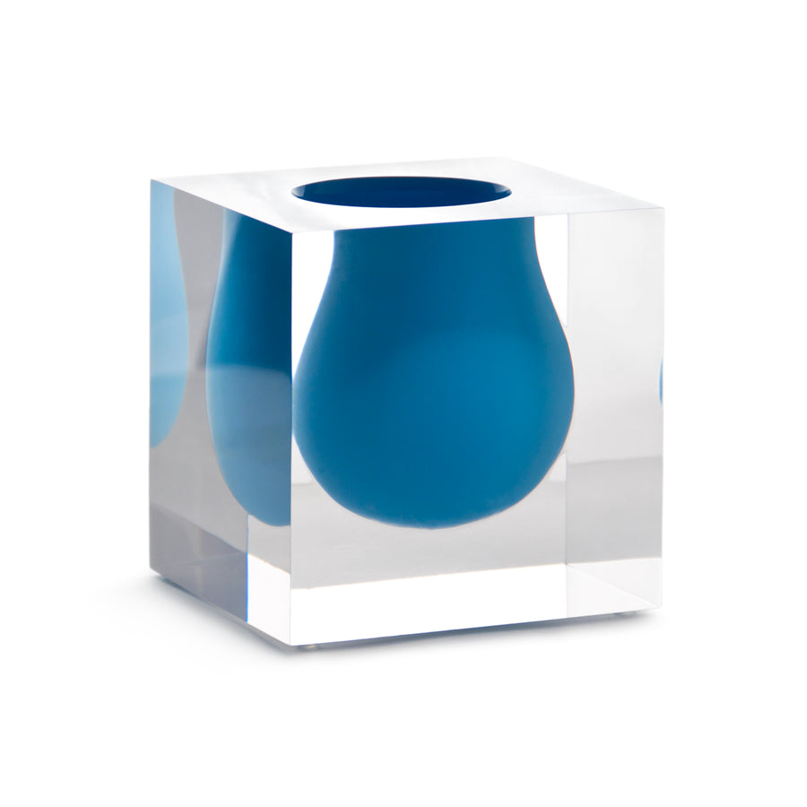   Orange Mini Scoop Vase | Oroa.com