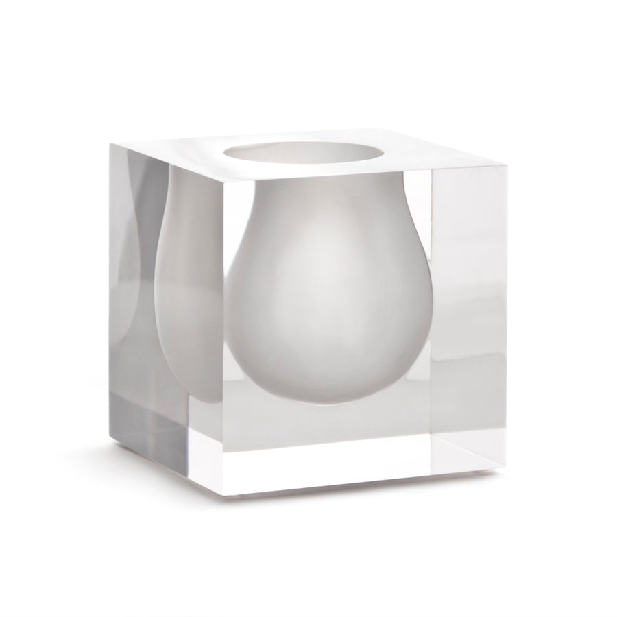   Orange Mini Scoop Vase | Oroa.com