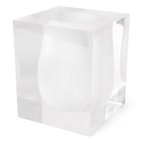   Acrylic Cube Scoop Vase | Oroa.com