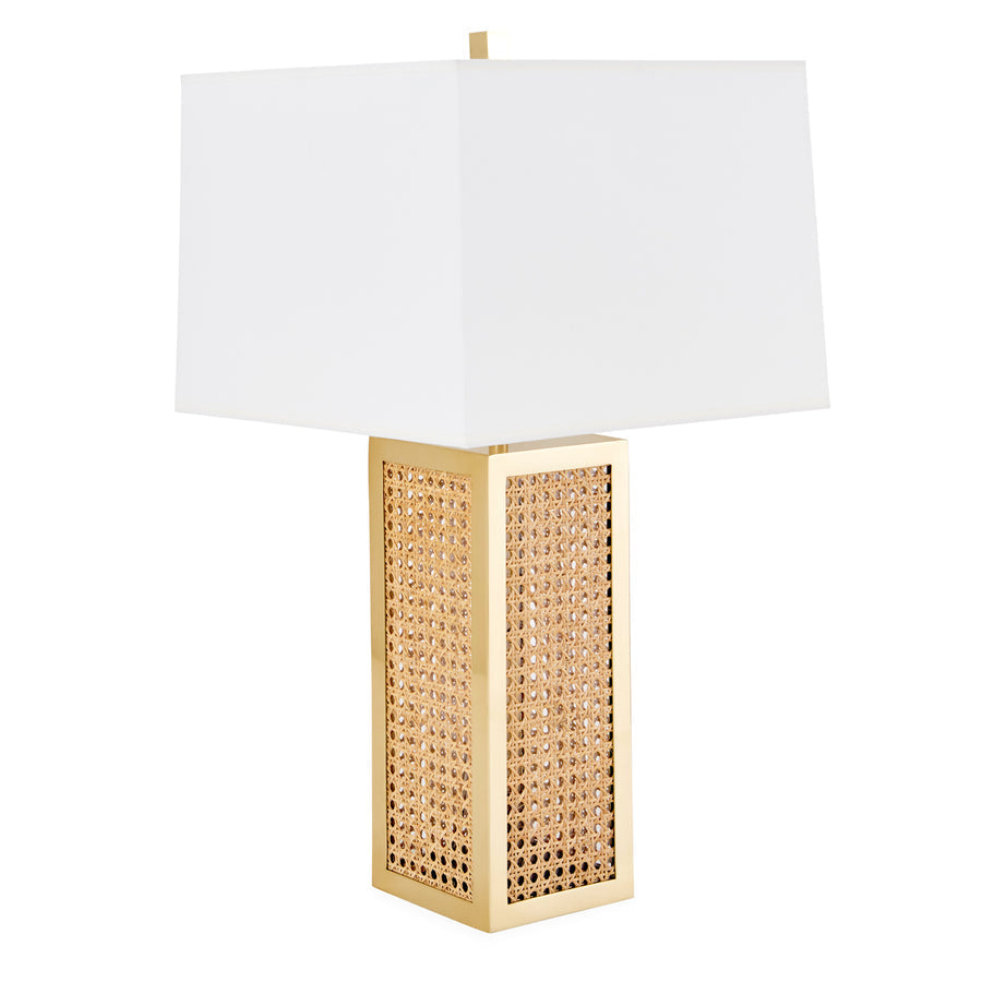   Caned Rattan Table Lamp | Oroa.com