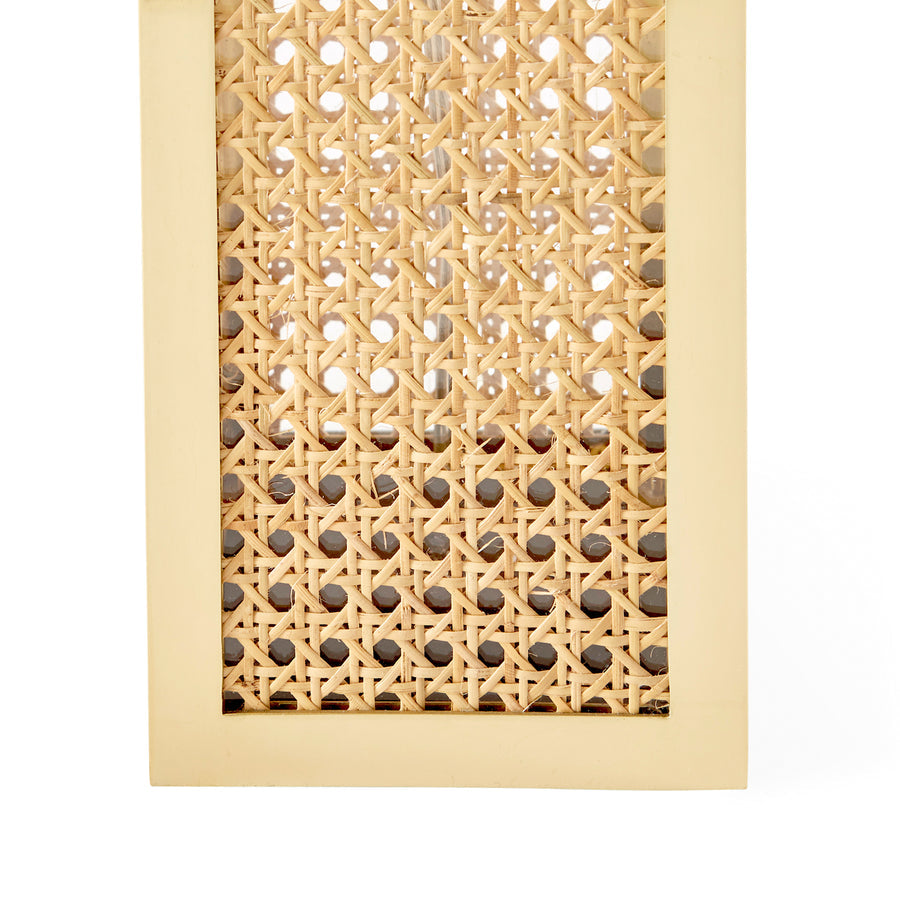   Caned Rattan Table Lamp | Oroa.com