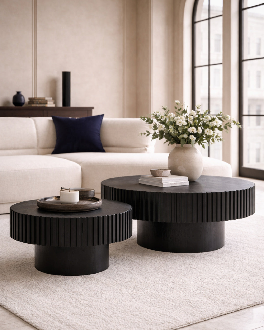   black round coffee tables - www.oroa.com | Oroa.com