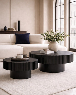   black round coffee tables - www.oroa.com | Oroa.com