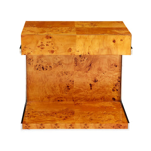   Mappa Wood Cantilevered Side Table | Oroa.com