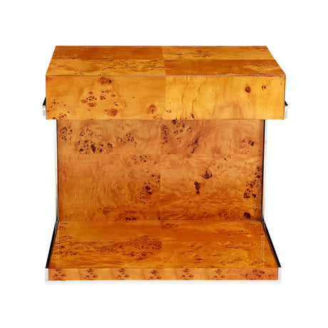   Mappa Wood Cantilevered Side Table | Oroa.com
