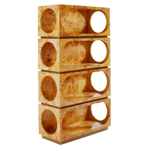   Cut-Out Mappa Wood Cabinet | Oroa.com