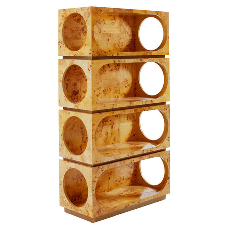   Cut-Out Mappa Wood Cabinet | Oroa.com