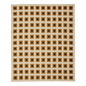   Dotted Squares Flatweave Rug | Oroa.com