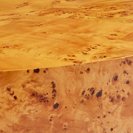   Round Mappa Wood Cocktail Table | Oroa.com