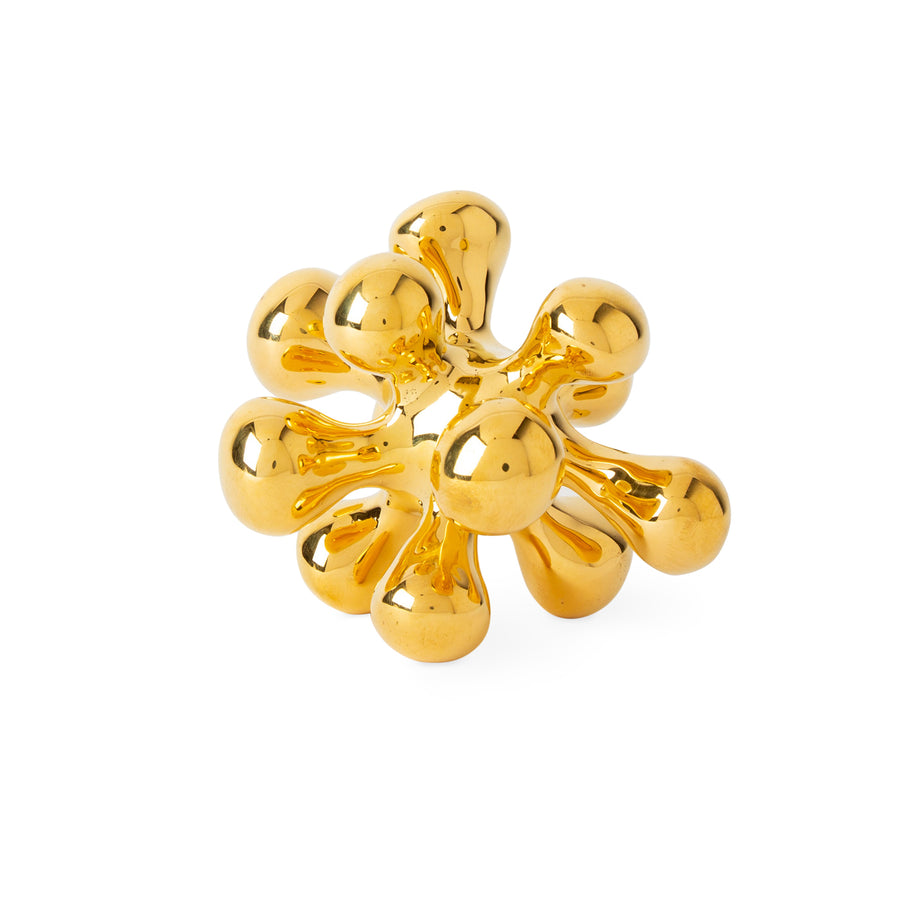   Polished Brass Orb Decor | Oroa.com