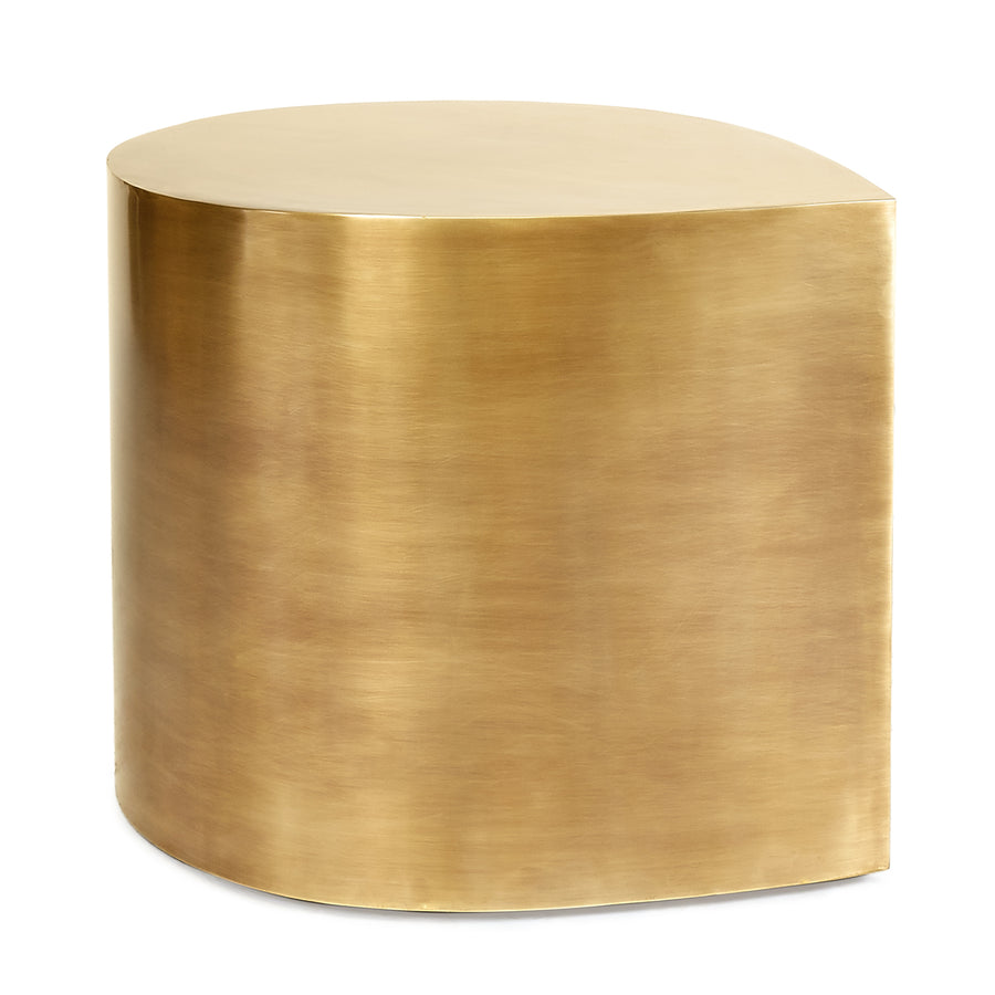   Antique Brass End Table | Oroa.com
