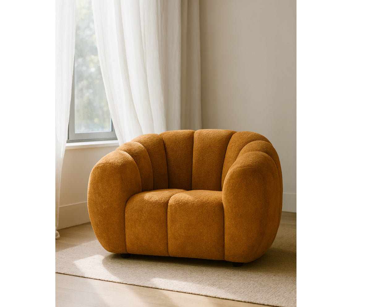  brown ocre lounge chair - www.oroa.com | Oroa.com
