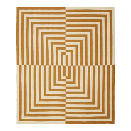   Patterned Wool Flatweave Rug | Oroa.com