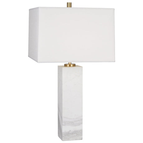   White Marble Table Lamp | Oroa.com