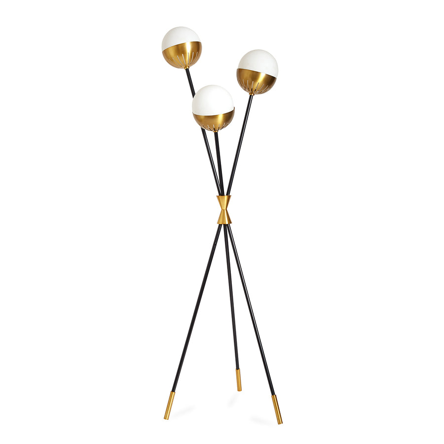   Glass Sphere Tripod Floor Lamp | Oroa.com