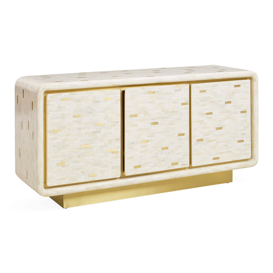  Bone Marquetry 3-Door Sideboard | Oroa.com