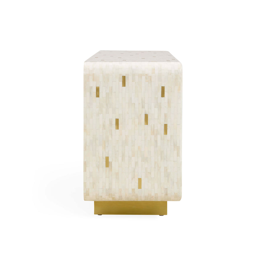   Bone Marquetry 3-Door Sideboard | Oroa.com