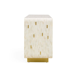   Bone Marquetry 3-Door Sideboard | Oroa.com