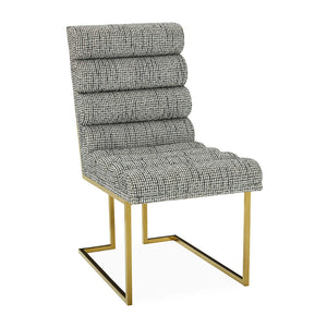   Polished Brass Framed Dining Chair | Oroa.com
