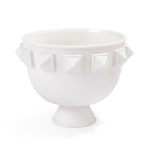   Studded White Porcelain Bowl | Oroa.com