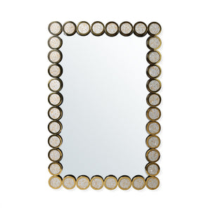   Polished Brass Circles Mirror | Oroa.com