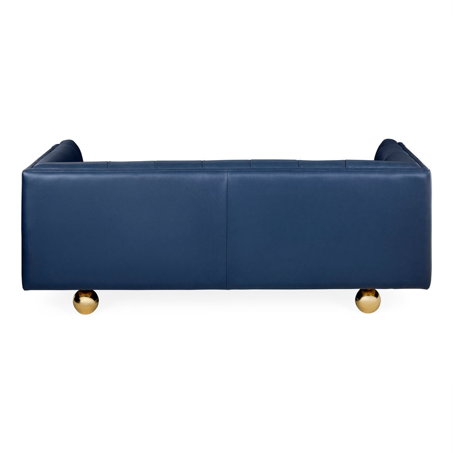   Brass Ball Feet Tufted Sofa | Oroa.com
