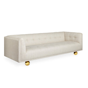   Tufted White Sofa | Oroa.com