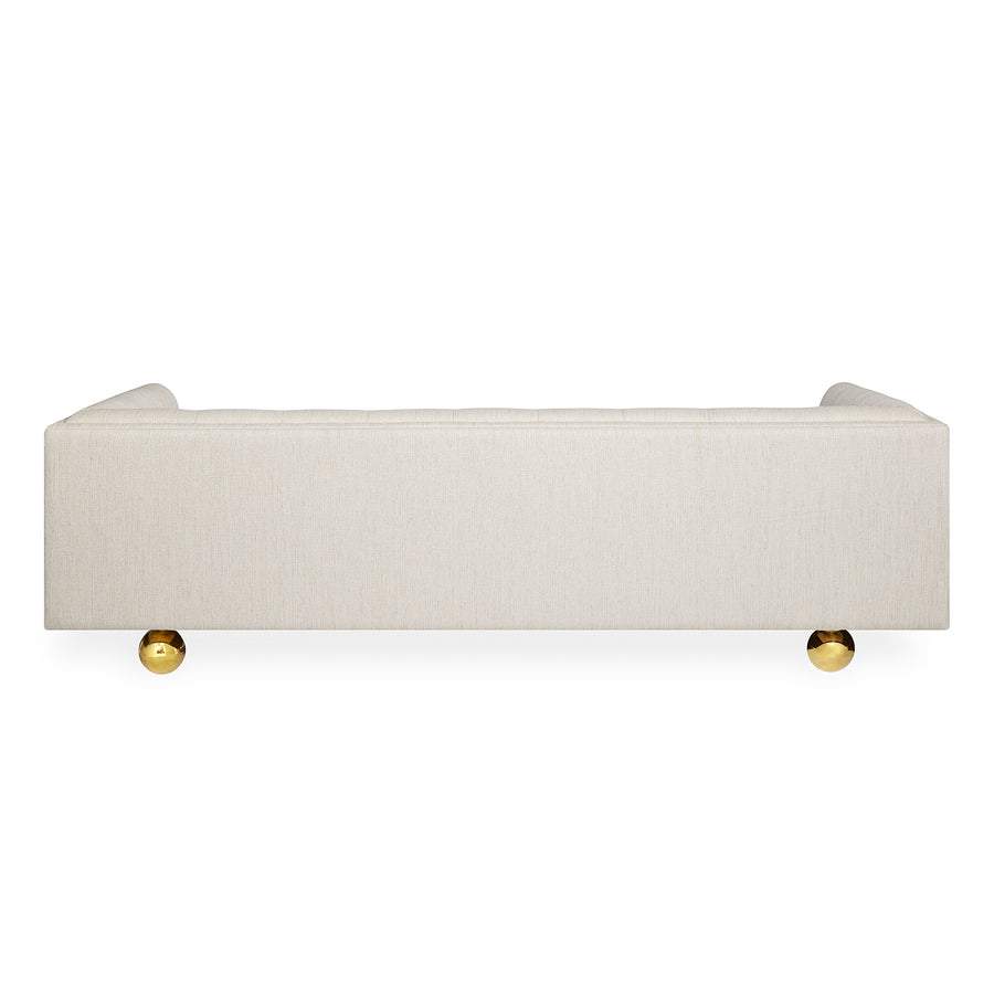   Tufted White Sofa | Oroa.com