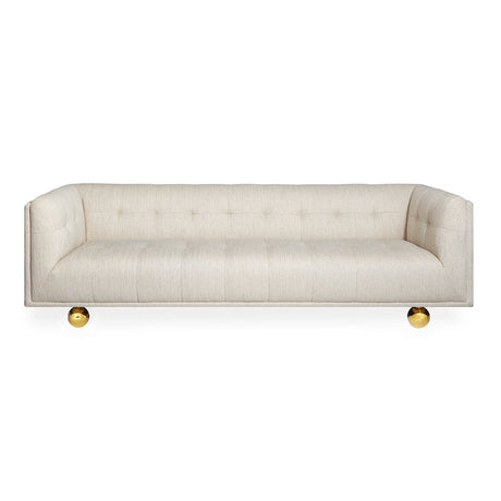   Tufted White Sofa | Oroa.com