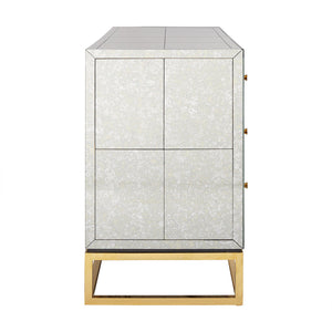   Antique Mirror 6-Drawer Dresser | Oroa.com
