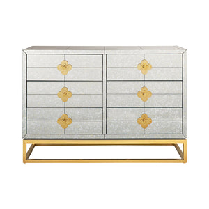   Antique Mirror 6-Drawer Dresser | Oroa.com