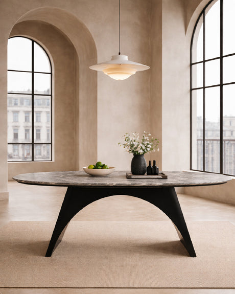   dining table black legs - www.oroa.com | Oroa.com